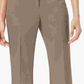 Alfani Women's Curvy Bootcut Pants Brown Size 6