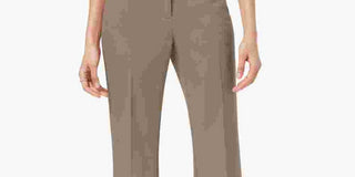 Alfani Women's Curvy Bootcut Pants Brown Size 6
