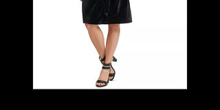 DKNY Women's Long Sleeve Jewel Neck Knee Length Sheath Dress Black Size Large