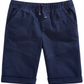 Epic Threads Big Boy's Stretch Twill Drawstring Moto Shorts Navy Size L