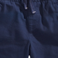 Epic Threads Big Boy's Stretch Twill Drawstring Moto Shorts Navy Size L