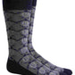 Alfani Men's Turtle Knit Comfy Crew Socks BlackSize Regular