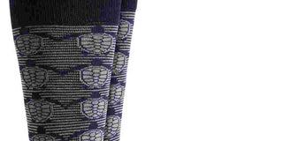 Alfani Men's Turtle Knit Comfy Crew Socks BlackSize Regular