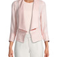 Anne Klein Women's Pink Solid Blazer Jacket Pink Size X-Large