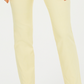 Charter Club Women's Cambridge Skinny Pull-On Tummy-Control Pants Regular And Short Lengths Yellow Size 8