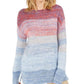 Style & Co Women's Ombre Marled Sweater Grey Size X-Small