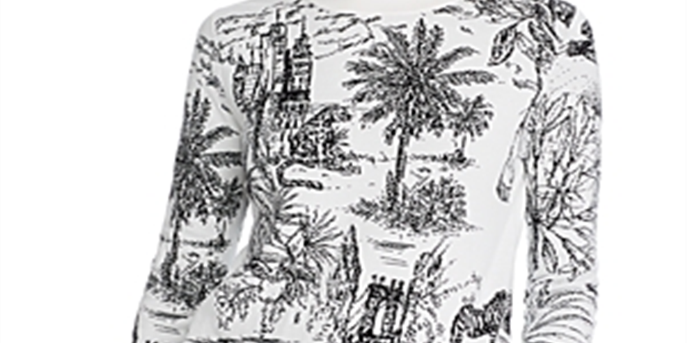 Marella Men's Nalut Sweater White/Black  Size S