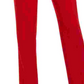 Kasper Women's Slim Straight Leg Trousers Red Size 12 Petite