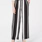 John Paul Richard Women's Striped Soft Pants Black/White Size PM