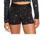 Nike Women's Starry Night Fitness Training Crop Top Charcoal Size X-Small