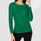 Alfani Women's Ruched Sleeve Pullover Blouse Green Size Medium