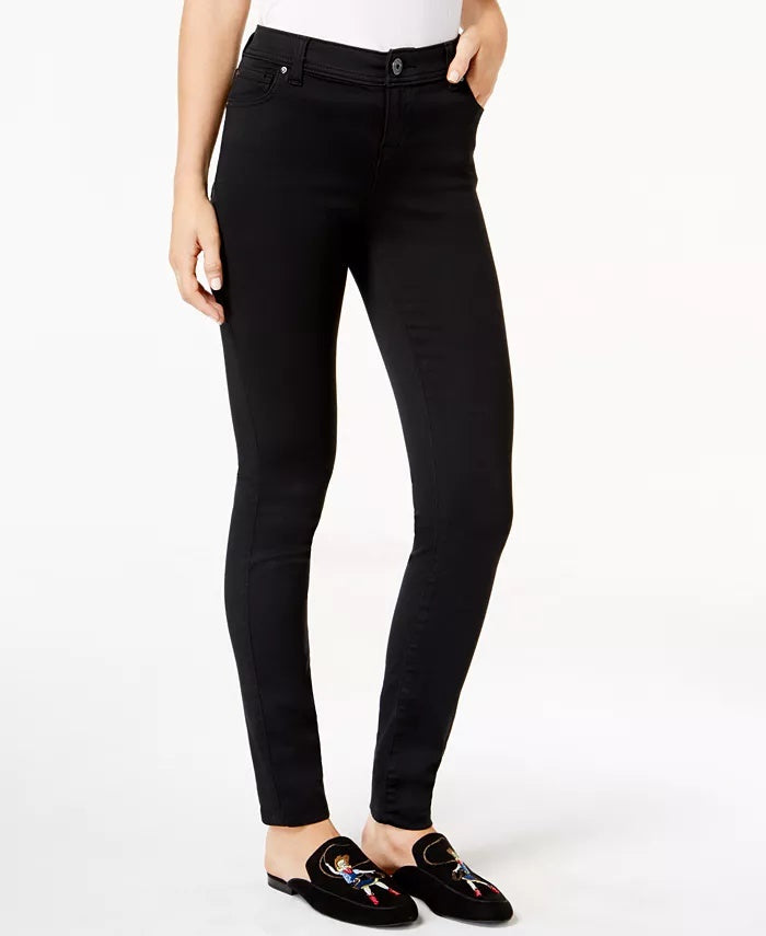 INC International Concepts Women's Incfinity Skinny Jeans  Black Size 16 Petite