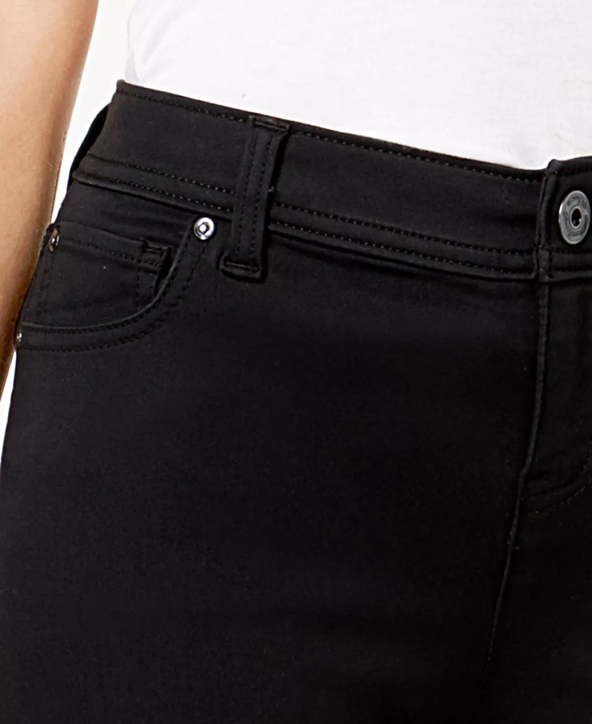 INC International Concepts Women's Incfinity Skinny Jeans  Black Size 16 Petite