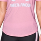 Under Armour Women's Colorblocked Jersey T-Shirt -Pink Size XL