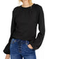 INC International Concepts Women's Balloon Sleeve Sweater Quetzal Green Size Large