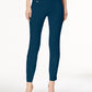 Alfani Women's Tummy Control Pull On Skinny Pants Blue Size 4