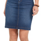 Style & Co Women's Cotton Denim Skirt Blue Size 16