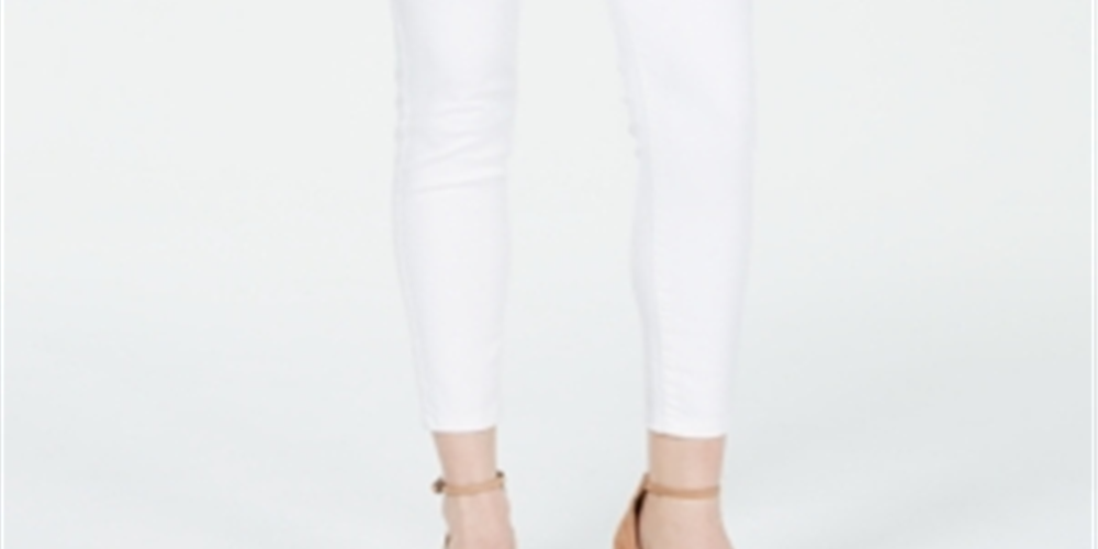 Celebrity Pink Junior's High Rise Ankle Skinny Jeans White Size 3