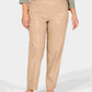 Alfred Dunner Women's Plus Classic Allure Tummy Control Pull On Pants Beige Size 24W