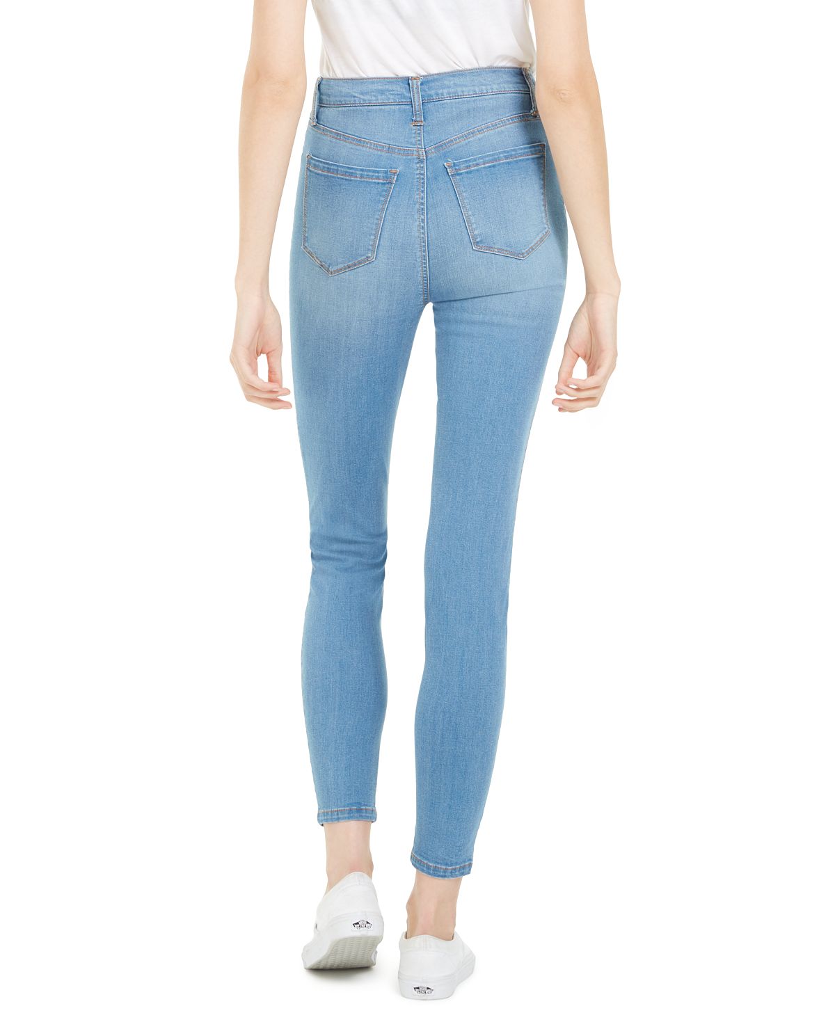 Celebrity Pink Women's Curvy High Rise Ankle Skinny Jean Blue Size 5