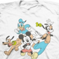 Disney Little Boy's Crew T-Shirt White Size 5