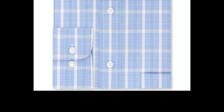 Eagle Men's Plaid Collared Work Dress Shirt Size 15.5X34-35