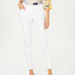 Charter Club Women's Newport Tummy-Control Slim-Fit Pants White Size 14