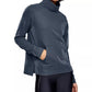 Under Armour Women's Synthetic Fleece Mock Mirage Dark Gray Size Small