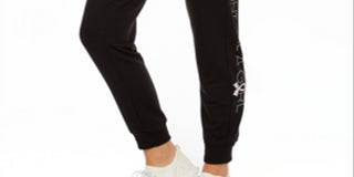 Ideology Fight Like a Girl Joggers Black Size XX-Large