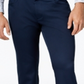 INC International Concepts Men's Shiny Casual Trouser Pants Blue Size 34X32