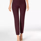 Charter Club Women's Chelsea Tummy Control Ankle Pants Wine Size 12 Petite
