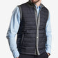 Barbour Men's Essential Gilet Tailored Fit Mixed Media Vest Gray Size Small