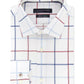 Tommy Hilfiger Men's Slim-Fit Check Dress Shirt Red Size 17.5X32-33
