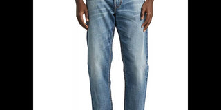 Silver Jeans Co Men's Hunter Athletic Fit Tapered Stretch Jeans Blue Size 30X32
