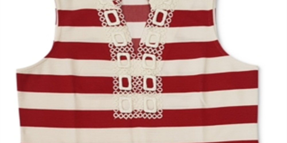 Charter Club Women's Ottoman Tank Top Red Size Small