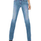 NYDJ Women's Marilyn Straight Jeans In Brickell Brickell Blue Size 2