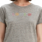Levi's Women's Cotton Rainbow Logo Graphic T-Shirt Gray Size X-Large