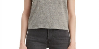 Levi's Women's Cotton Rainbow Logo Graphic T-Shirt Gray Size X-Large
