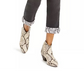 INC International Concepts Women's Snake Cuff Boyfriend Jeans Black Size 0