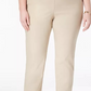 Charter Club Women's Plus Cambridge Tummy Control Pull On Pants Beige Size 28W