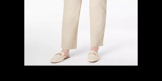 Charter Club Women's Plus Cambridge Tummy Control Pull On Pants Beige Size 28W