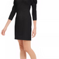 Calvin Klein Women's Puff Shoulder Dress  Black Size 14