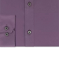 DKNY Men's Slim Fit Stretch Solid Dress Shirt Purple Size XL