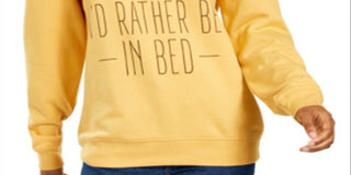 Disney Junior's Pooh Bear Sweatshirt Yellow Size L