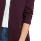 Charter Club Women's Milano Cotton Completer Sweater Purple Size Petite Medium
