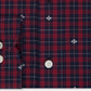 Tommy Hilfiger Men's Slim-Fit Check Dress Shirt Red Size  XL
