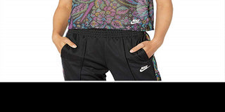 Nike Women's Printed Cropped Tank Top Multi  Size Medium