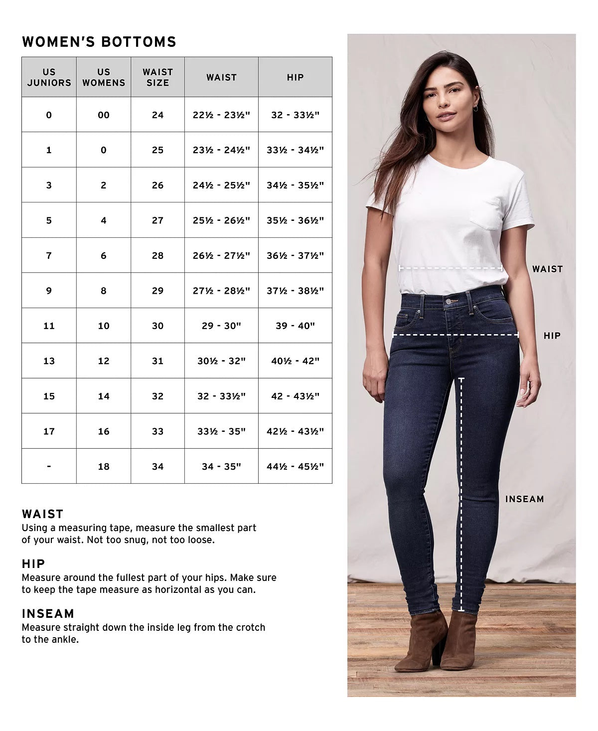 Levi's Women's 711 Studded Zip Detail Ankle Skinny Jeans Blue Size 32