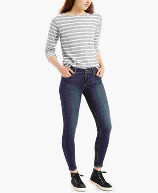 Levi's Women's 710 Super Skinny Jeans Blue Size 26X30