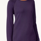 Karen Scott Women's Cotton Sweater Purple Size Medium